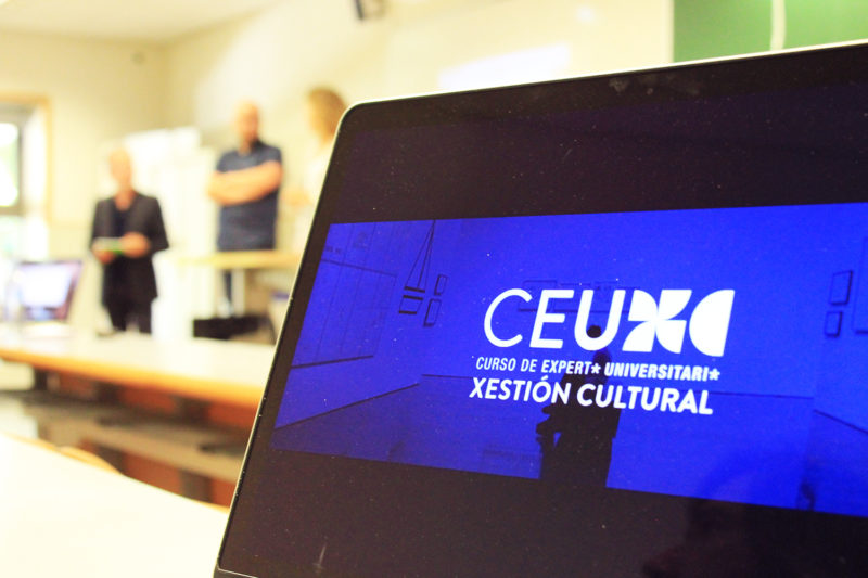 Primeira sesión do CEU en Xestión Cultural da USC no curso 2018-19
